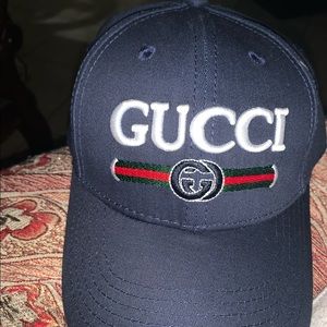 Navy blue Gucci hat